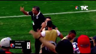 La pelea entre los jugadores de Olimpia y Motagua que acabó con Diego en el suelo