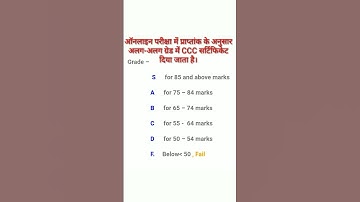 CCC grade|ccc exam preparation|ccc January 2022|ccc in 15 Days|ccc taiyari in hindi|#shorts