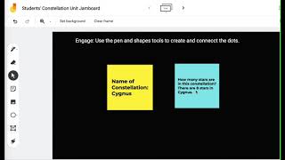 How to Create a Connect the Dots in Jamboard