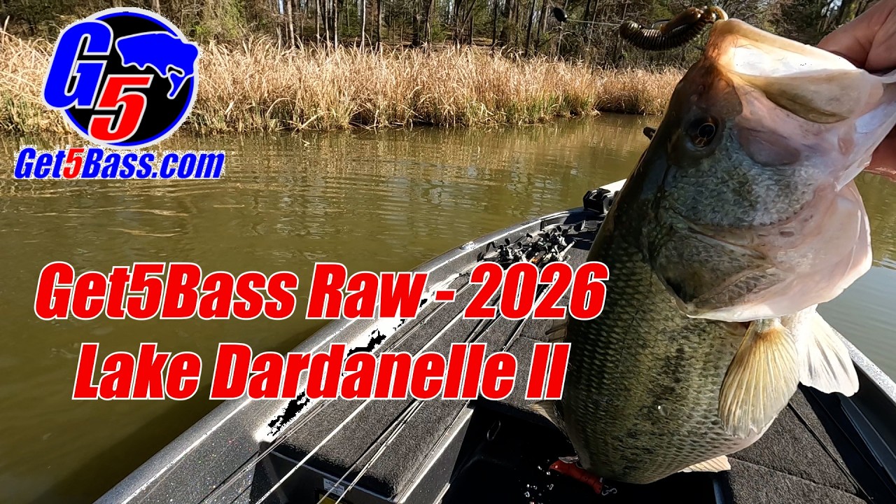Get5Bass Raw 2026 – Lake Dardanelle II #arkansasbassfishing #bassfishing #lakedardanelle