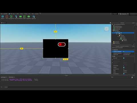 Sliding toggle button | Roblox Studio