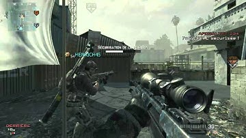 MW3   Couteau de lancer across the map #1 EPIC !