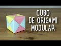 Como hacer un cubo de origami origami modular