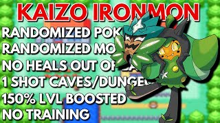 FireRed NATDEX KAIZO IRONMON. HARDEST NUZLOCKE EVER. 120+ ATTEMPTS!