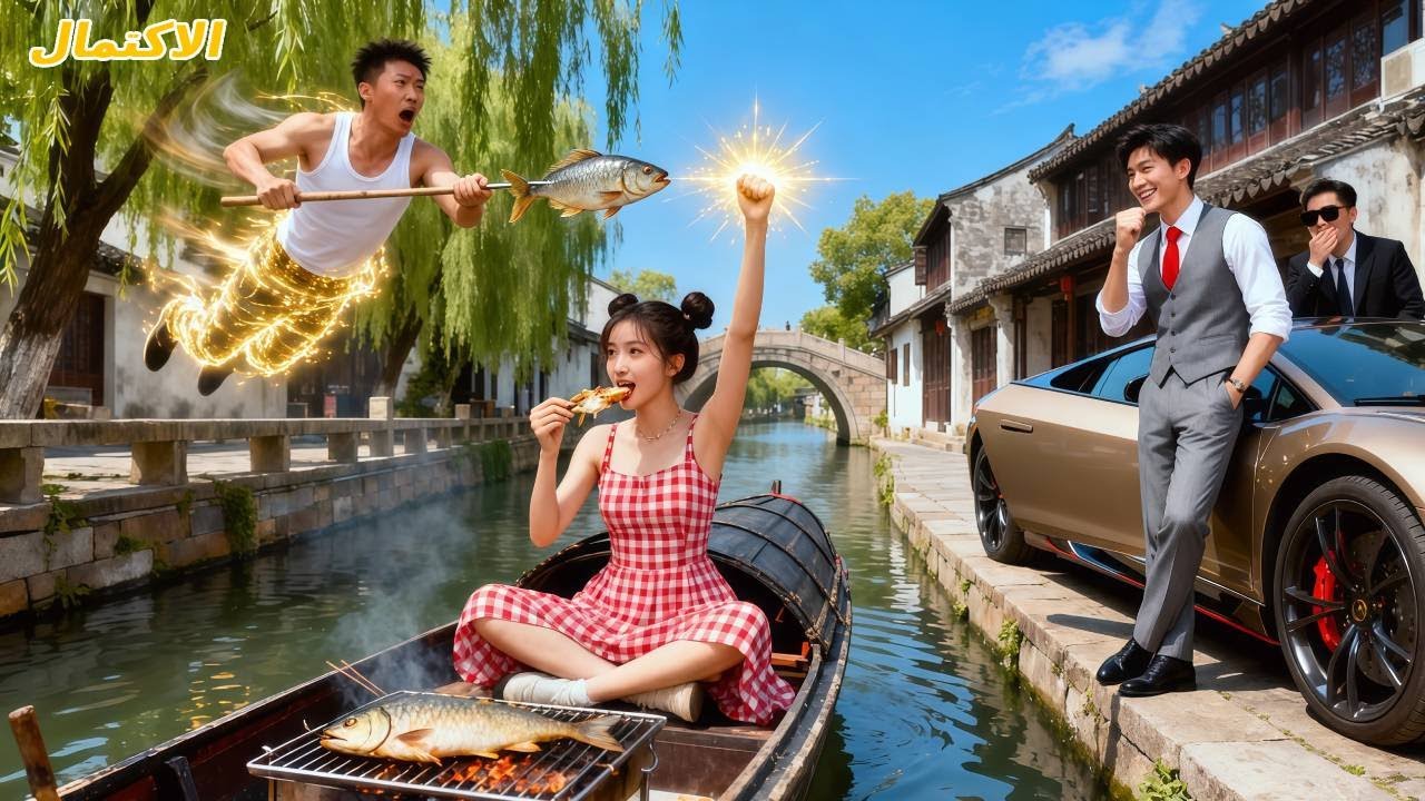 لم يبتسم الـCEO القاسي 20 عامًا، حتى رأى فتاة ريفية تضرب سارق السمك بلكمة، فوقع بحبها فورًا!