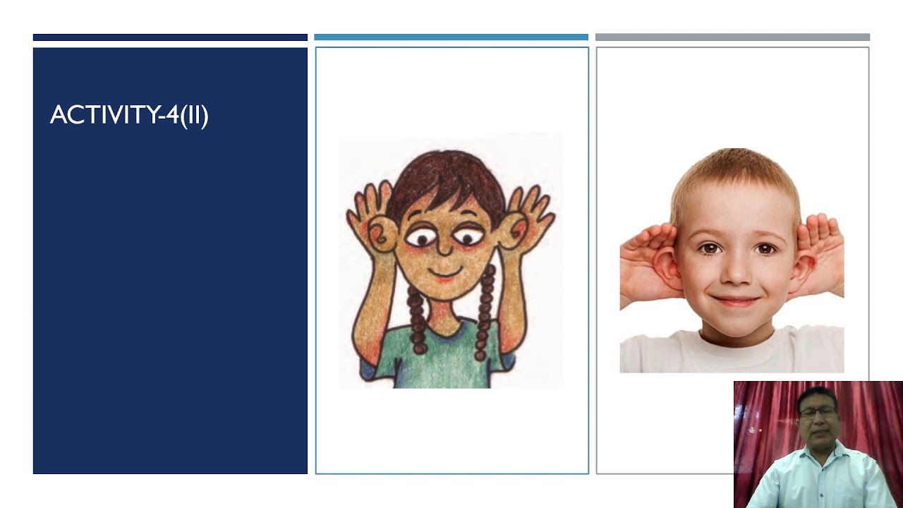 Topic Link between the size of animals' ears and and their hearing, CLass 5 EVS, Chapter 1