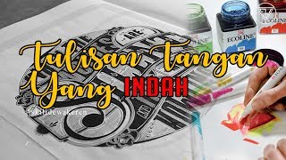 Wow... Kerennn Abis Tulisan Tangan Terbaik Di Dunia....