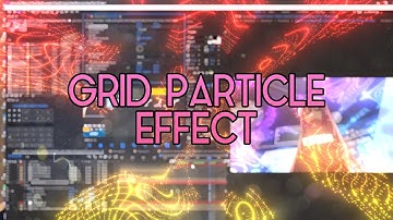 HOW I DO MY | Grid Particle Effect | Hyperpop Tutorial | After Effects AMV | AE