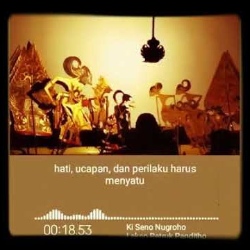 Story WA Ki Seno Nugroho kyai Lurah Petruk
