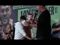 "I'LL SMILE WHEN YOU HIT ME" JMX and Ginty FACE OFF at weigh-in | Misfits Boxing