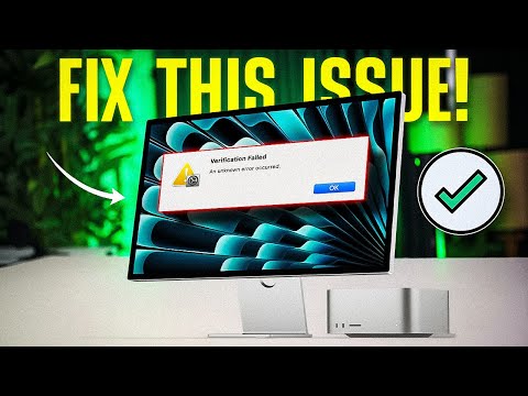 FIX Apple ID Verification Failed on Mac Mini Due to Unknown Error?