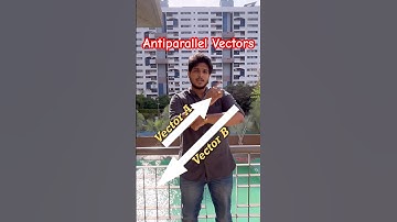 Antiparallel Vectors | Angle between two Antiparallel Vectors | What are Antiparallel Vectors ? Phy