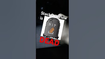 Stack Overflow is DEAD? ChatGPT Answers Fail! #shorts