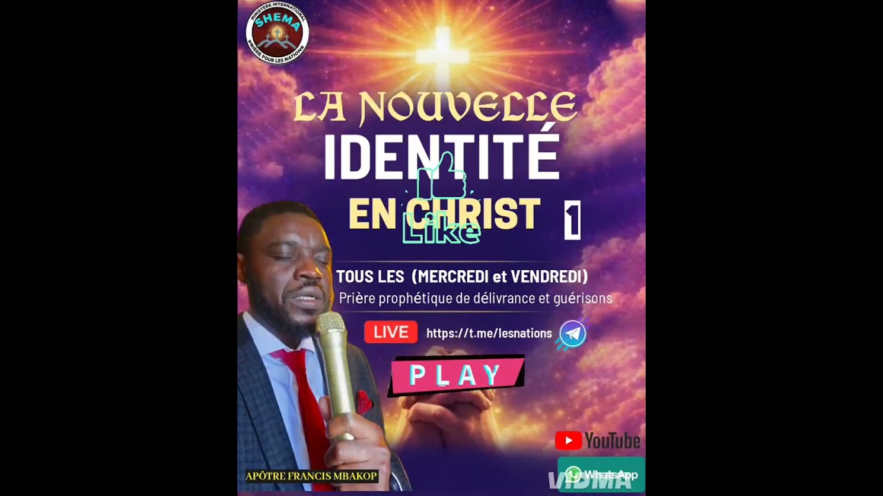 ▶️ CONNAÎTRE ET COMPRENDRE SA NOUVELLE IDENTITÉ EN CHRIST 🙏🏽
