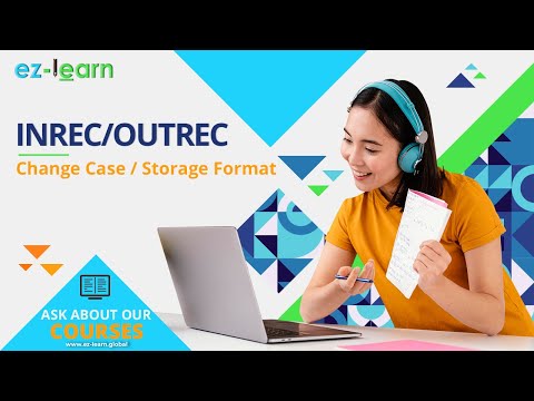 Convert a Case (Lower to Upper / Vice versa) or format (EBCDIC to ASCII and Vice versa)