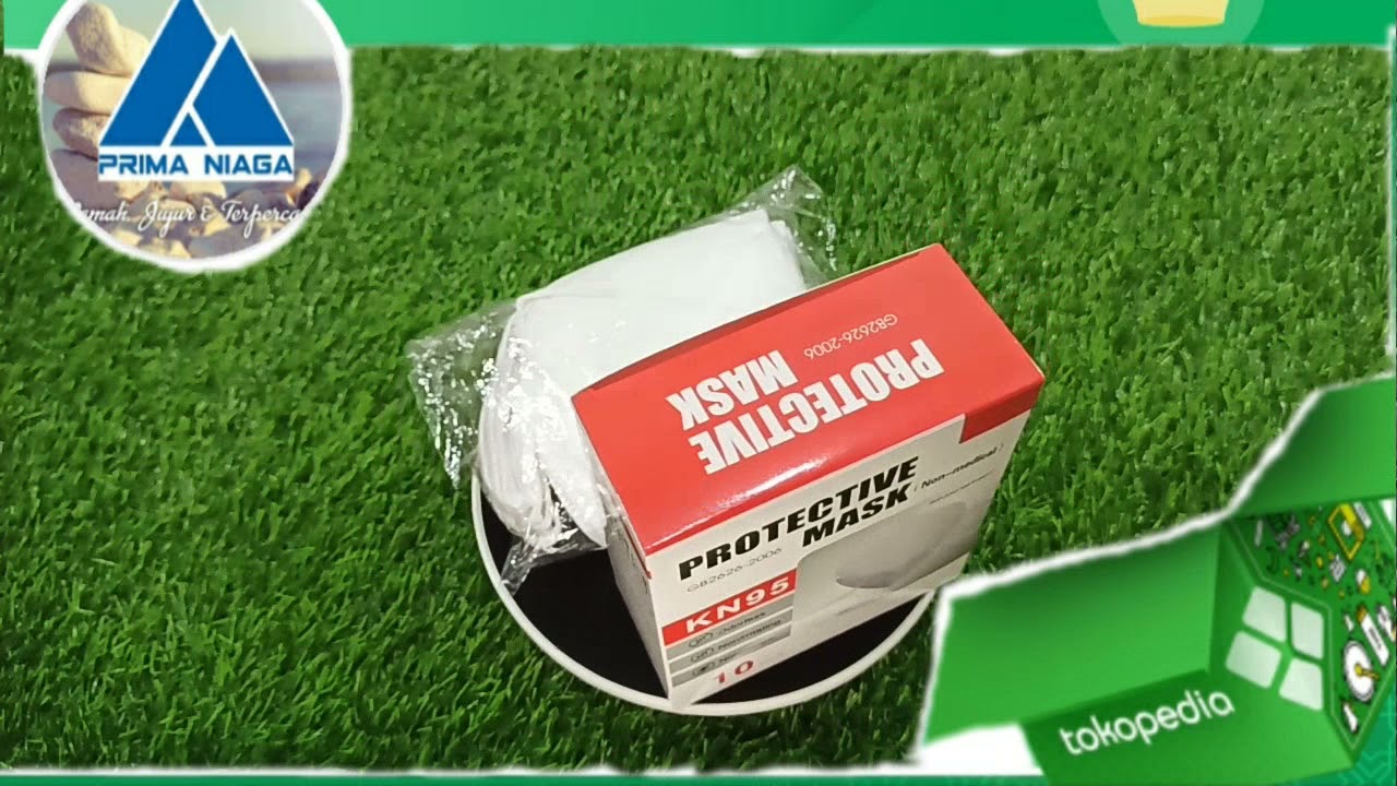 MASKER KN-95 PROTECTIVE MASK 5 PLY EARLOOP 1 BOX 10 PCS