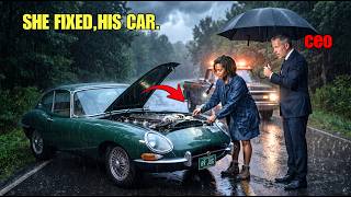 She Stopped in the Rain to Fix a Stranger's Car — Never Knowing He Was the Blind Date She Dreaded