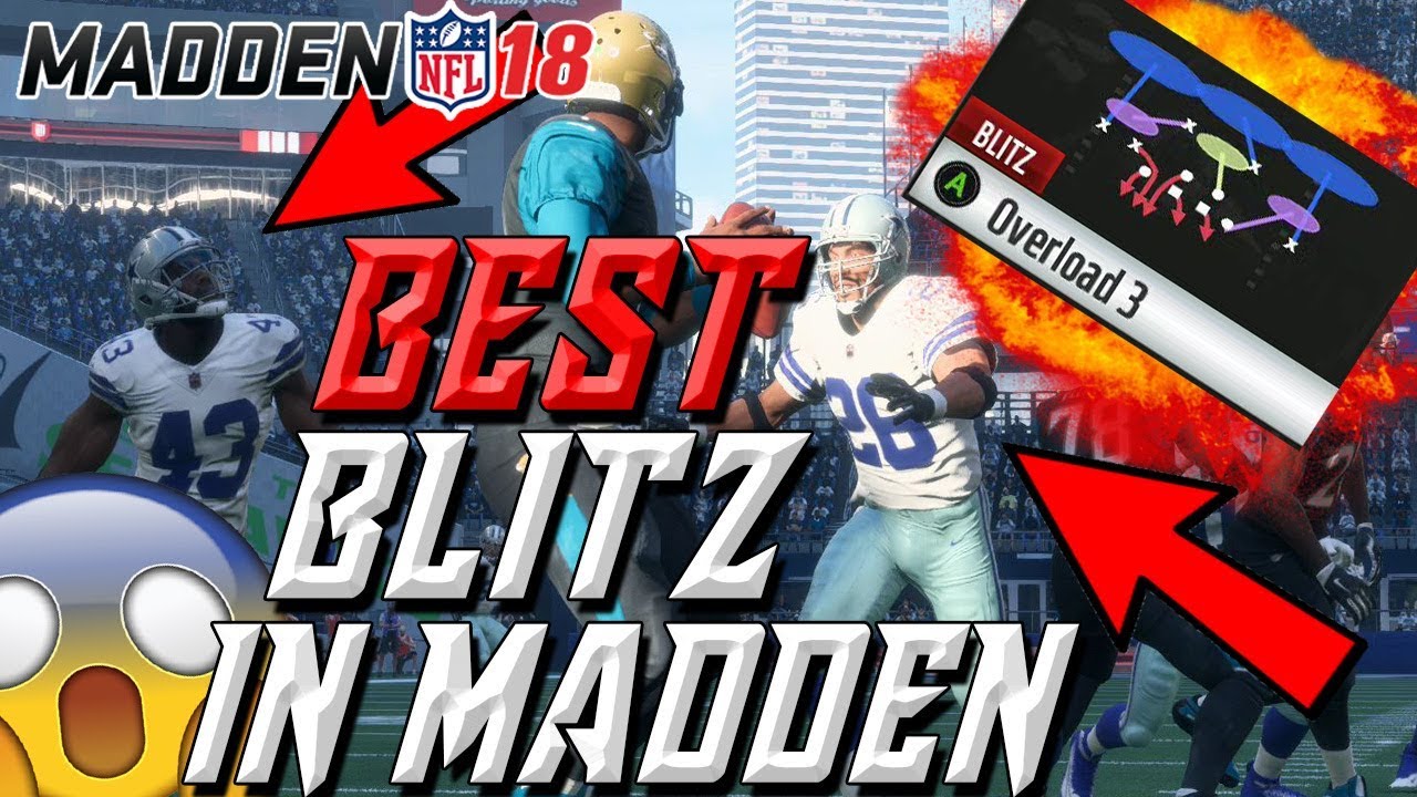 BEST BLITZ IN MADDEN 18 | UNBLOCKABLE NANO BLITZ IN MADDEN 18! | DOUBLE LOOP | NICKLE 245 OVERLOAD 3