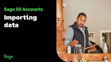 Sage 50 Accounts (UK): Importing Data
