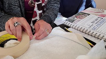 Starting a Trapunto stitching project