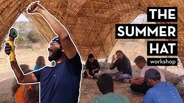 SUMMER HAT - Building a  Bamboo Gridshell  Workshop | Jidnyasa Learning Centre | Pune, India