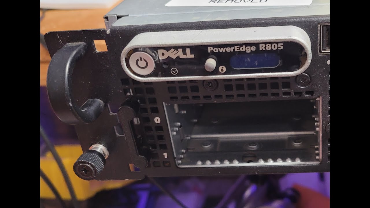 Dell PowerEdge 805 review as a great low cost server for beginners ...