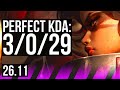 RELL & Seraphine vs SORAKA & Senna (SUP) | Perfect KDA: 3/0/29, 15K damage | EUW Master | 26.11