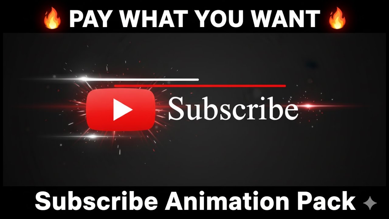 Subscribe Button Animation Pack (.mogrt + Video) - YouTube
