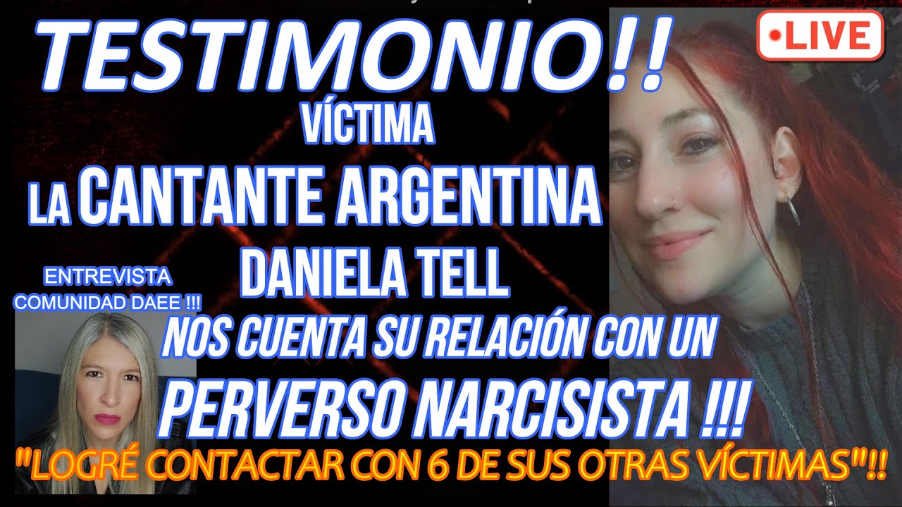 TESTIMONIO 18:LA CANTANTE ARGENTINA #DANIELA_TELL💔