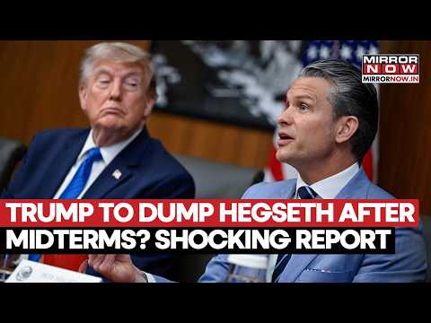 TRUMP’S IRAN WAR FALLOUT: Is Hegseth Out After Midterms? Pentagon Shake-Up Buzz Grows