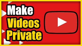 How To Make Video Private On Youtube Phone App Iphone Tutorial