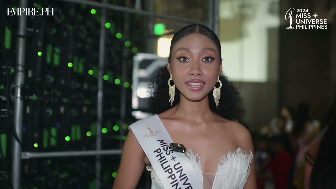 QUEZON CITY - Lorraine Ojimba | Press Presentation Interview | Miss Universe Philippines