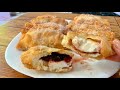 Empanadas rellenas de queso philadelphia y mermelada 😋 SIN HORNO