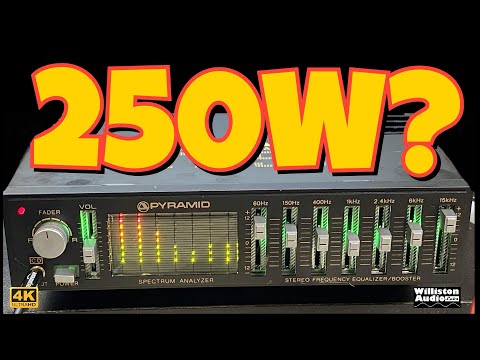 1980&rsquo;s Flea Market EQ Booster? Pyramid SE705CD Review and Amp Dyno Test