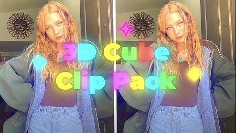 3D Cube Clip Pack [AE Inspired] | Video Star | Tutorial & qr codes