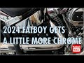 2024 fatboy gets a little more chrome