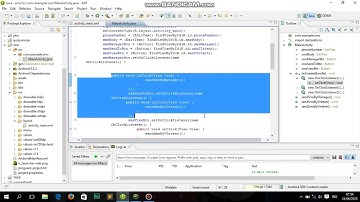 MEMBUAT APLIKASI MENGIRIM SMS MENGGUNAKAN APLIKASI ECLIPSE