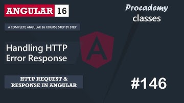 #146 Omgaan met HTTP-foutreacties | Angular HTTP-client | Een complete Angular-cursus