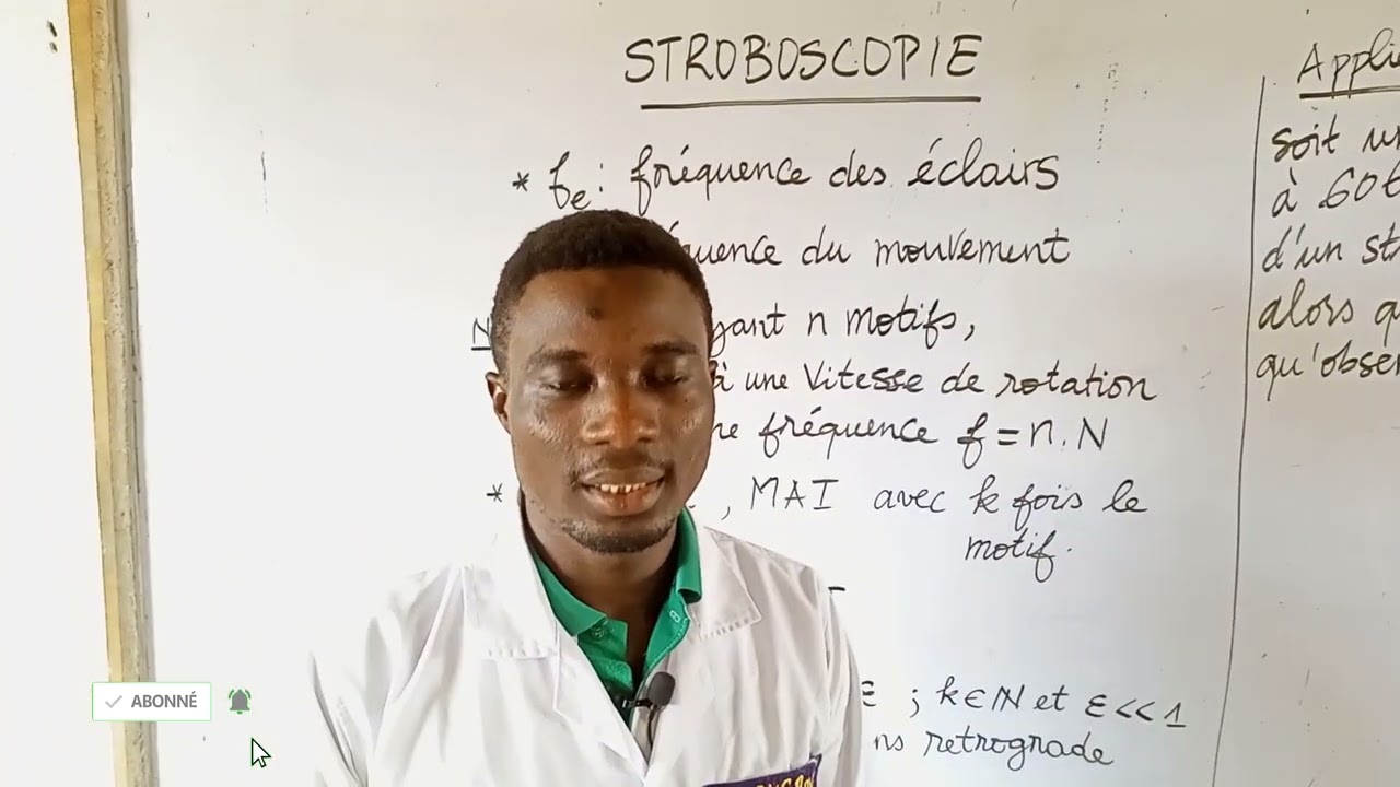 Phénomènes stroboscopiques