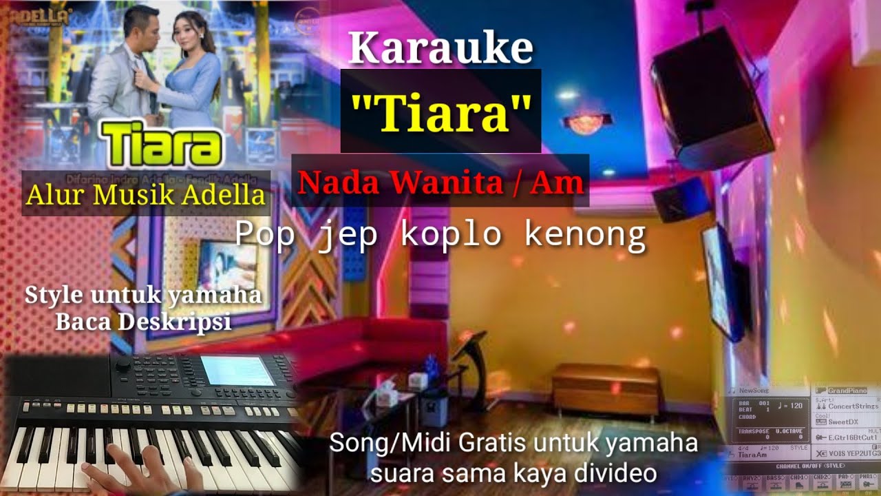 Karauke TIARA nada wanita Kris jika kau bertemu aku begini ll Style