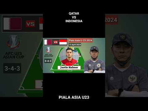 QATAR VS INDONESIA PIALA ASIA U 23 #timnasindonesia #timnas #timnasday #timnasu23 #pialaasia2023