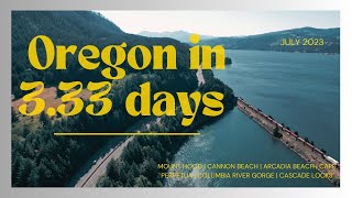 3.33 Days Exploring Oregon | Columbia River Gorge & More