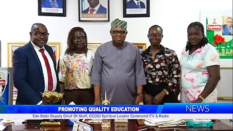 Edo State Deputy Chief Of Staff, CCCGI Spiritual Leader Commend ITV & Radio