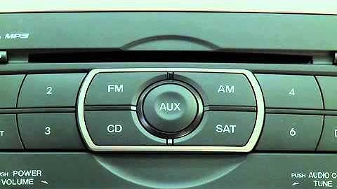 2012 Mazda6 — Audio Control Type-A | Mazda USA