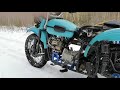 Мотоцикл Урал с двигателем zongshen.