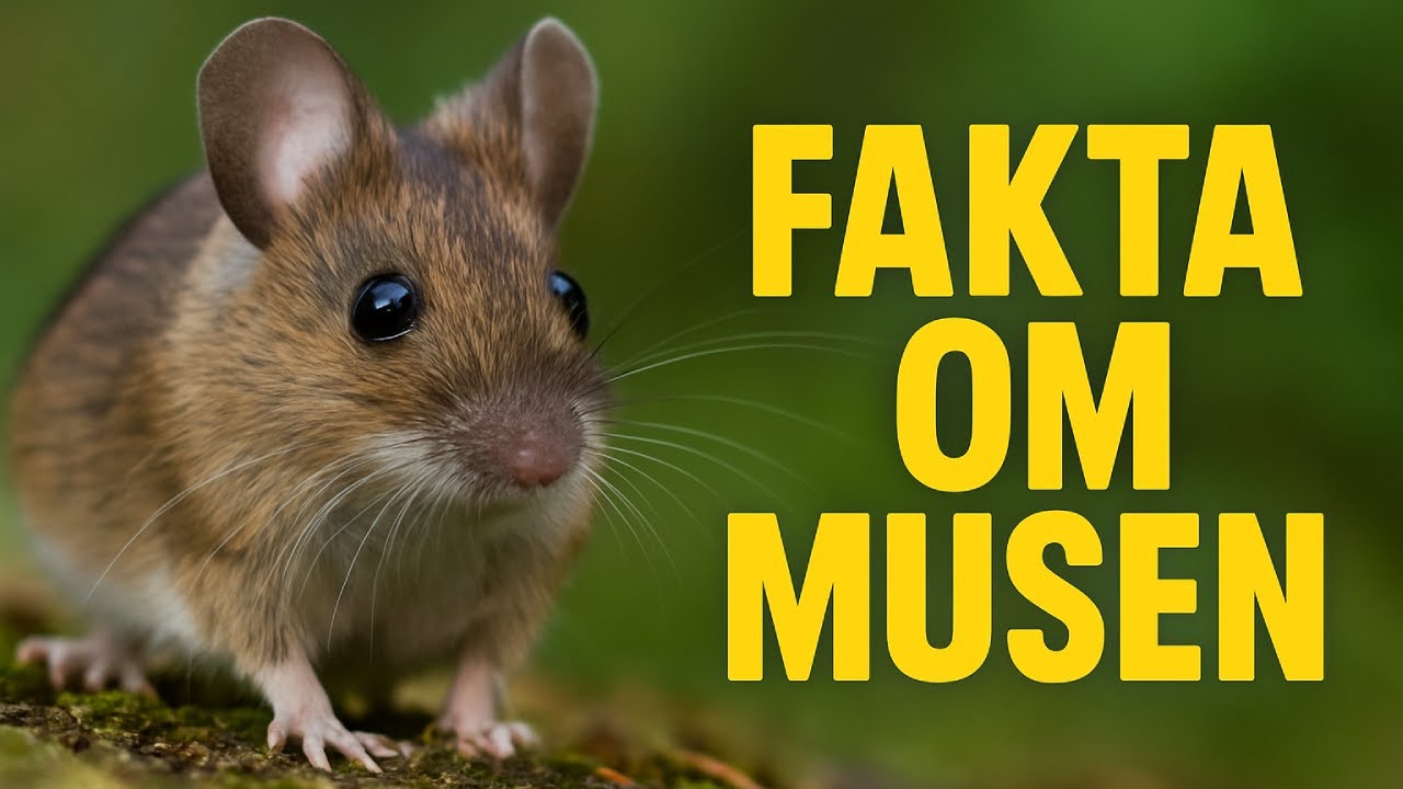 Fakta om musen: Sveriges lilla överlevare 🐁🌟