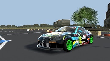 Lfs / Bruno Bar 350z Drift / Keyboard + mouse / We made the track cry !!!!