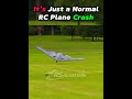 It's Not Just a RC B-2 Crash 😔 #aviation #b2spirit #planecrash #shorts