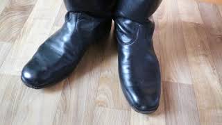 Russian Honor Guard boots