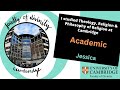 Studying theology at cambridge kickstarted my career in academia